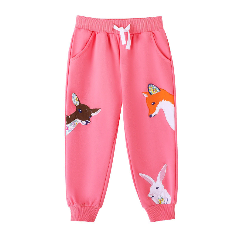 Embroidery pants