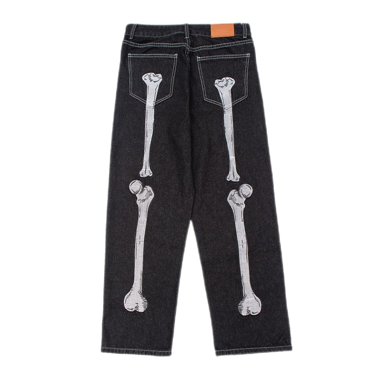 Embroidery pants