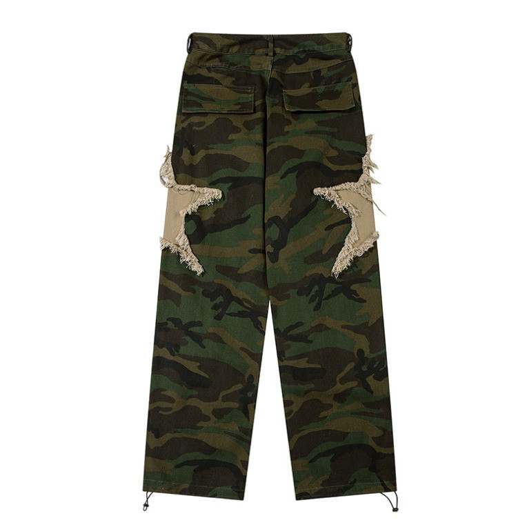 Embroidery pants